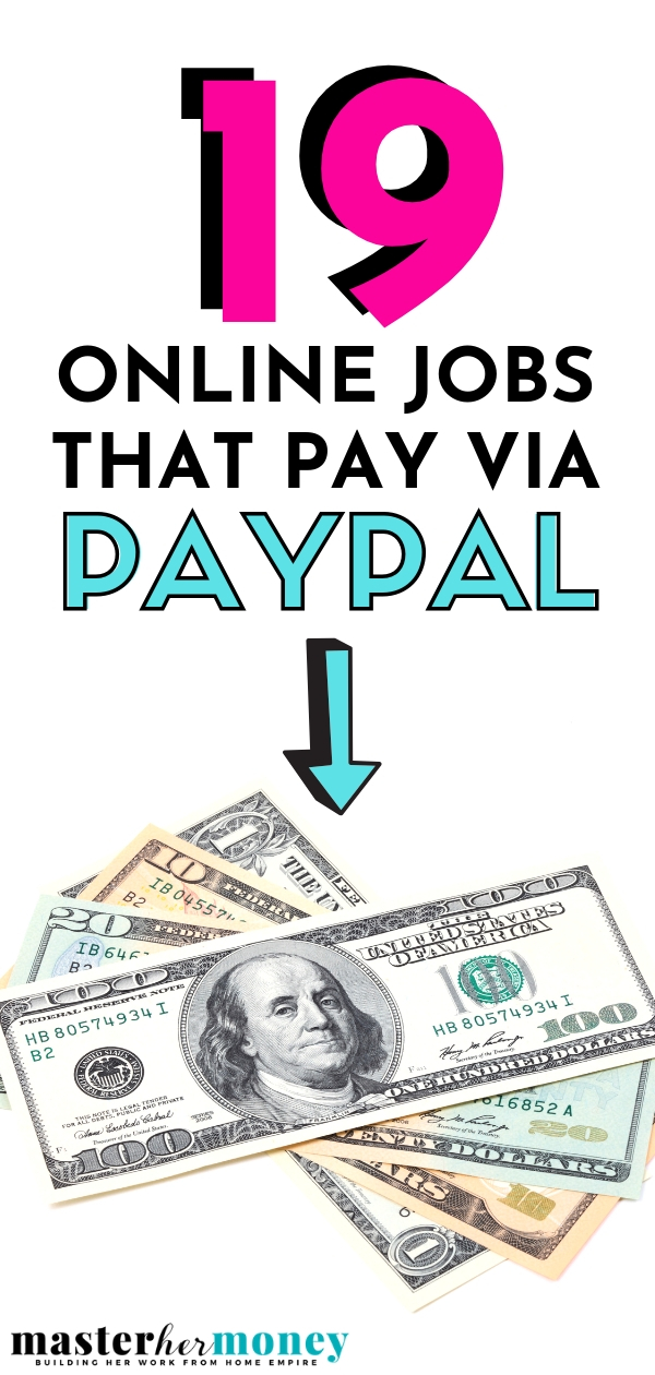 19 Online Jobs That Pay Through PayPal