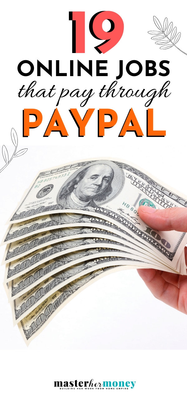 19 Online Jobs That Pay Through PayPal